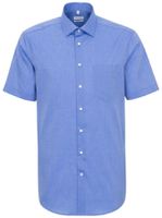 City Kent Hemd MEN 1/2 gewebt Gr. 38 - mittelblau, 100% CO