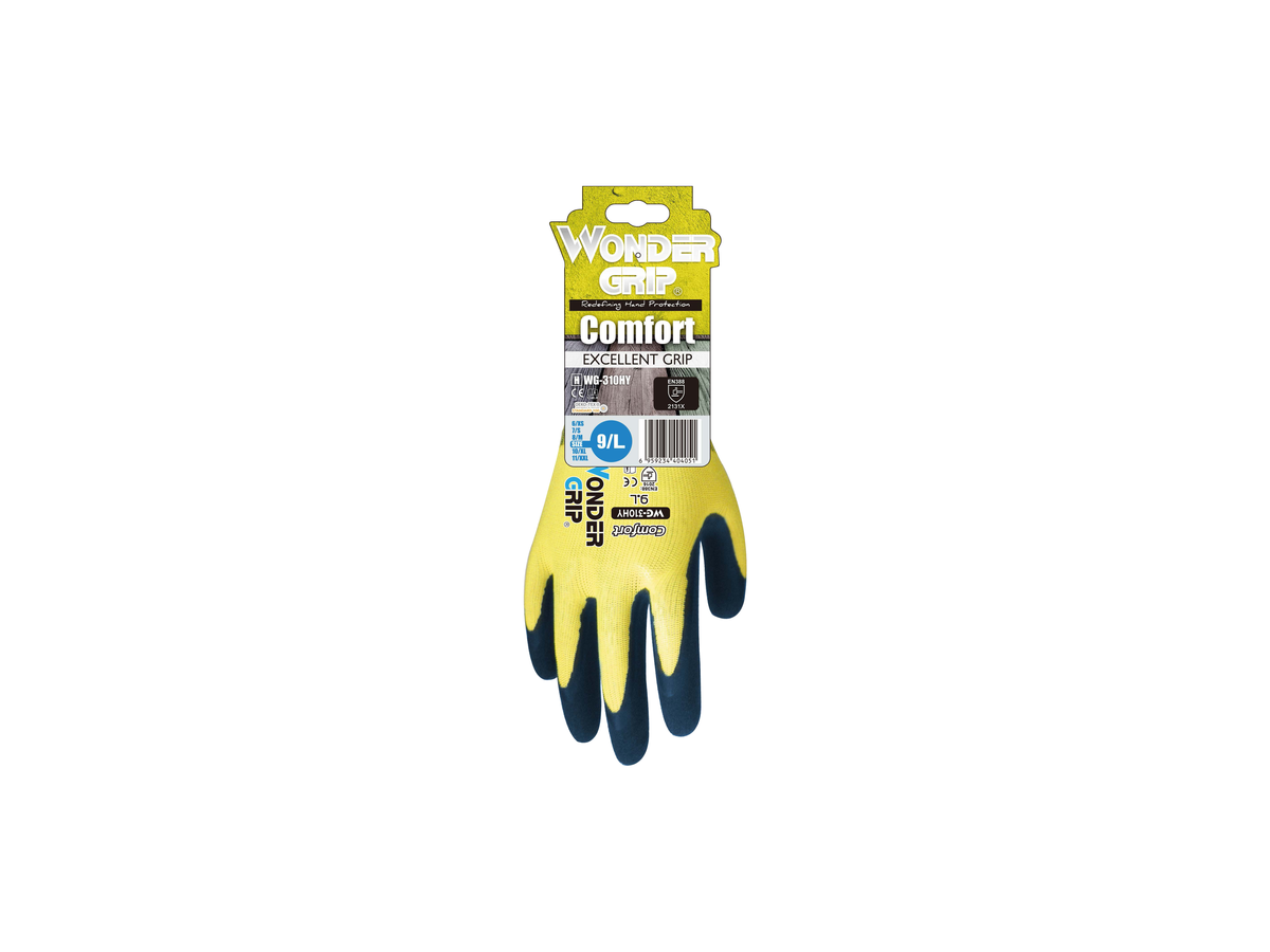 Comfort WG310-HY-TAG Handschuhe Gr. S - hi-vis gelb