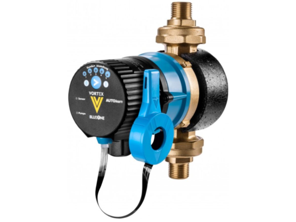 BlueOne Selbstlernende Warmwasserpumpe - Vortex BWO 155
