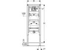 Duofix Urinal-Element, Standard 1" - Typ 144