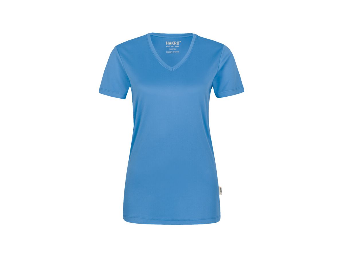 Damen-V-Shirt COOLMAX - 100% Polyester, 130 g/m²