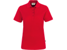 Damen-Poloshirt Classic Gr. M, rot - 100% Baumwolle, 200 g/m²