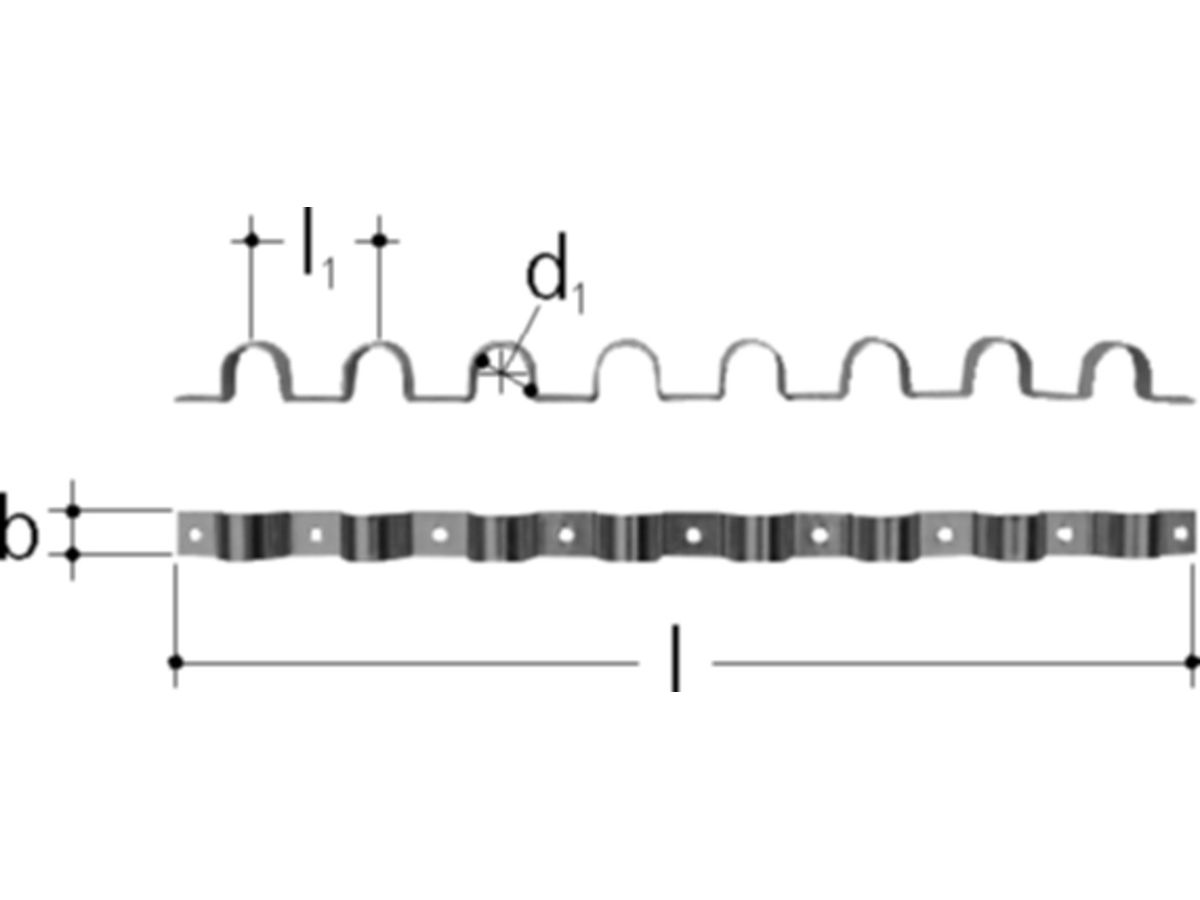 Sanipex Bridenband 8-fach