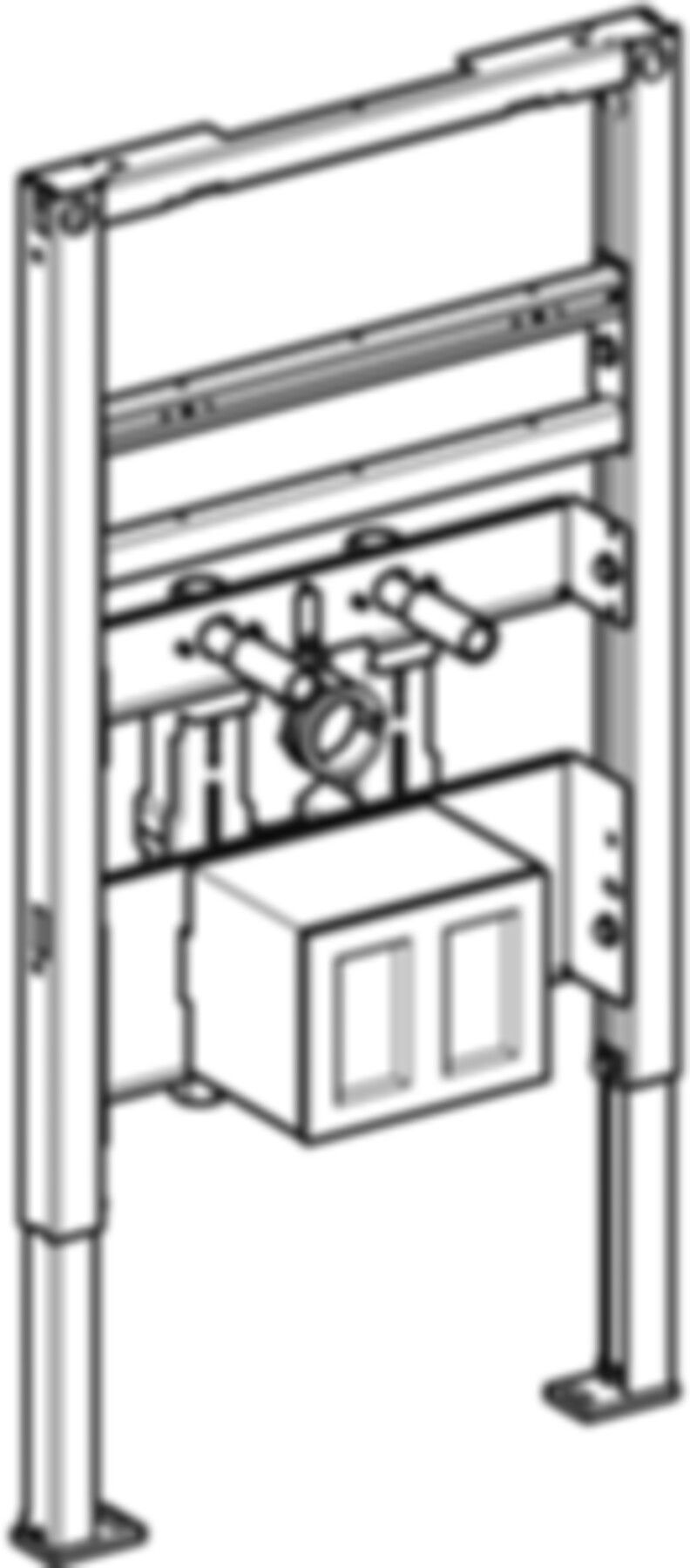 Geberit-Duofix - Element für Waschtisch - 82-98 cm