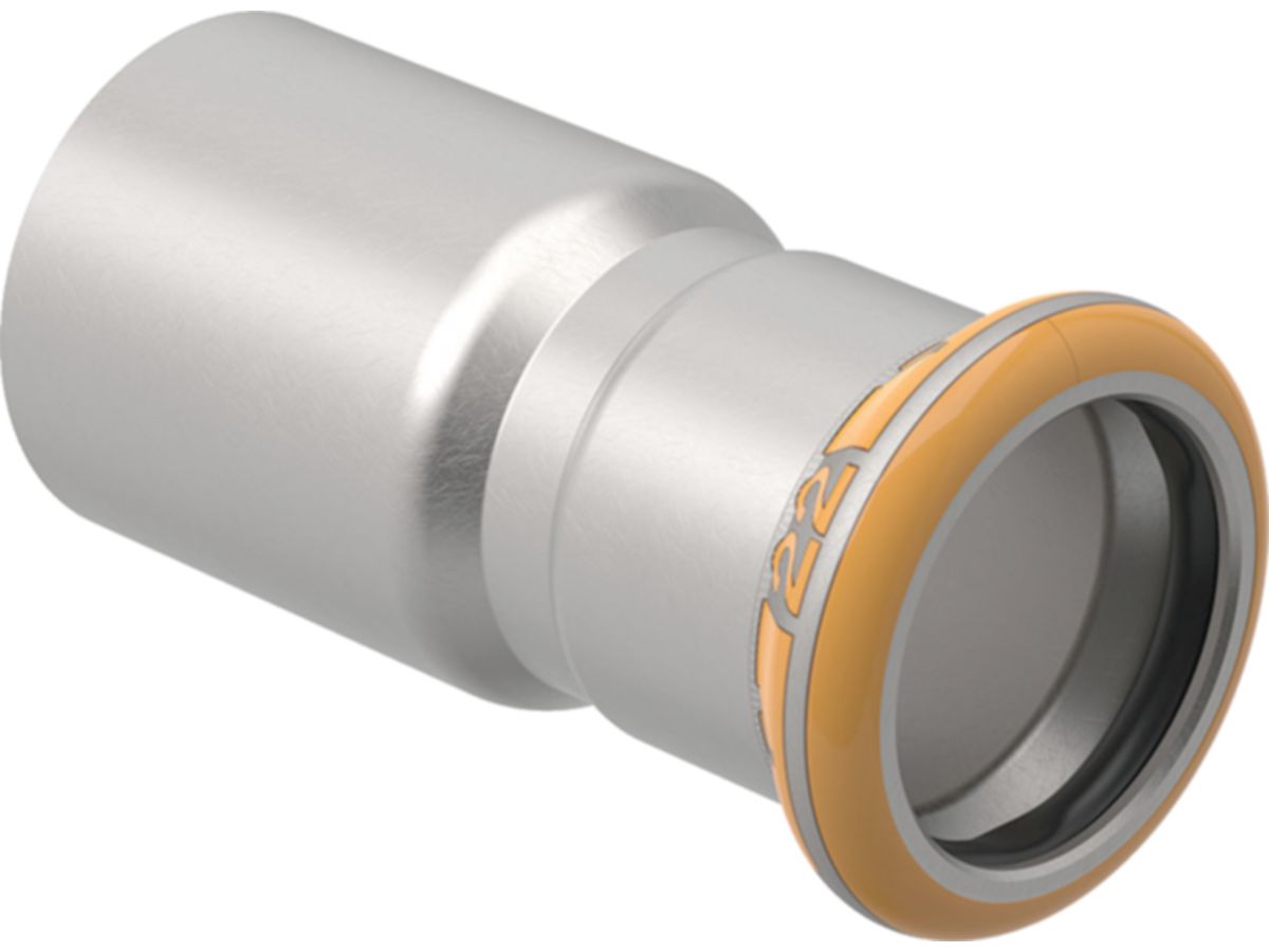 Mapress Therm Reduktion mit Einschubende - d=54mm, d1=42mm