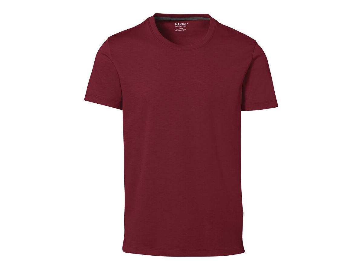 Cotton Tec T-Shirt, Gr. M - weinrot