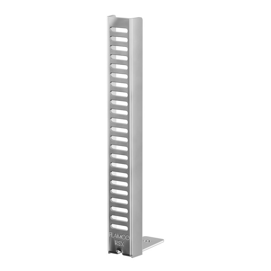 Fuss abgewinkelt Flamco RSX-BL