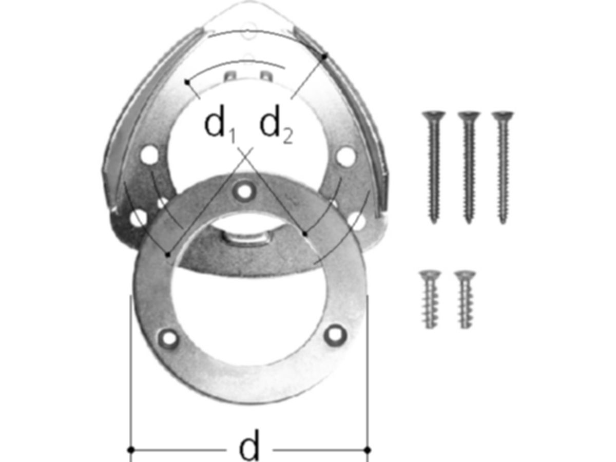 Sanipex Befestigungs-Set Gipsbau